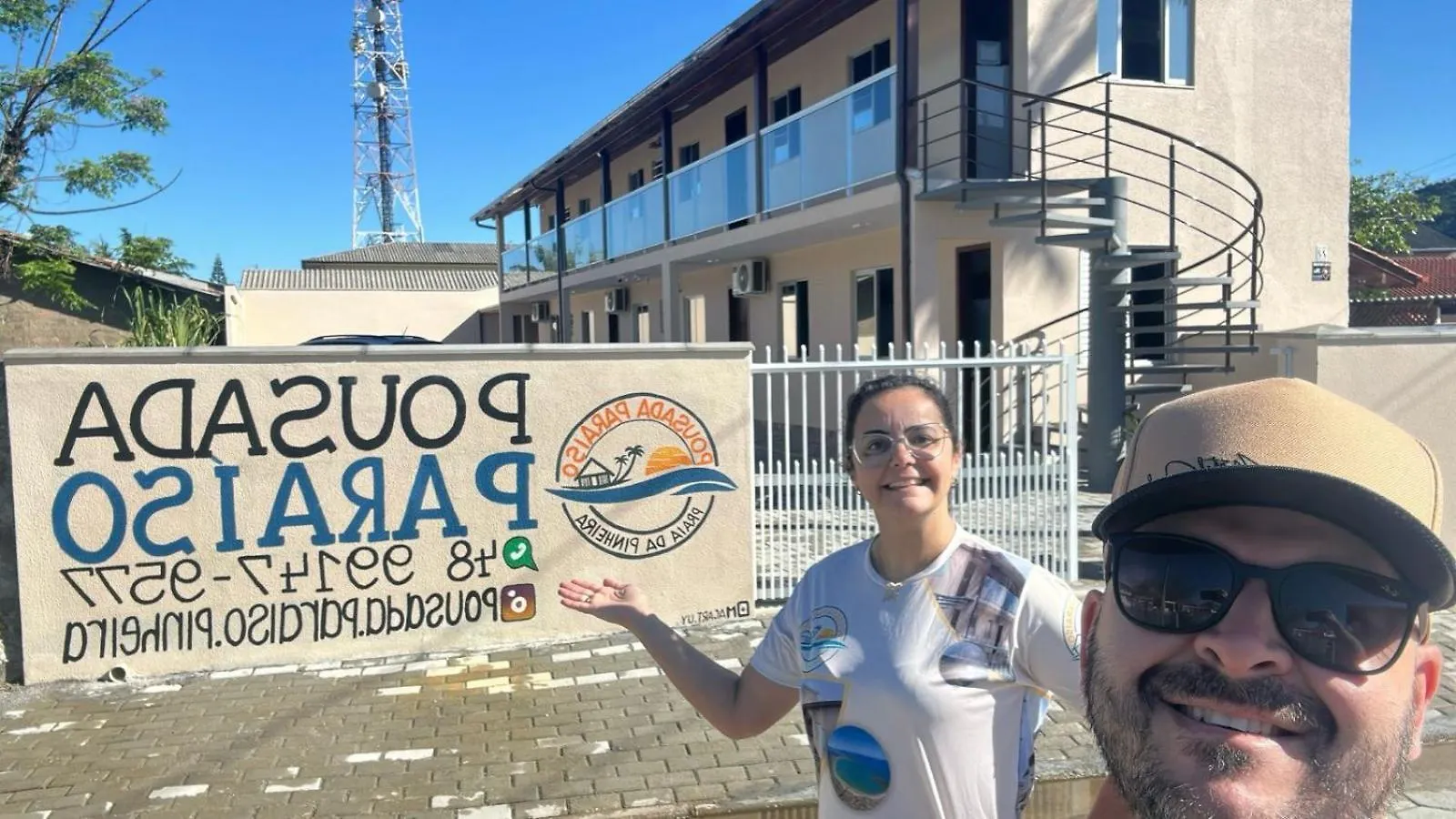 Pousada Paraiso Ap Proximo Ao Centro Da Praia De Baixo Palhoca Brazil